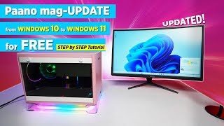 VLOG Paano magUPDATE from Windows 10 to Windows 11 for FREE [upl. by Airdnek121]