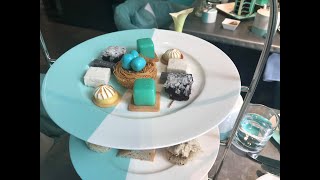 Breakfast at Tiffanys  Blue Box Cafe NYC Vlog and Review [upl. by Enoob]