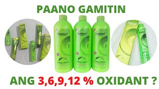 PAANO GAMITIN ANG OXIDANT  HOW TO MIX HAIR COLOR amp OXIDANTS TIPS amp TRICKS 2021 [upl. by Idnak684]