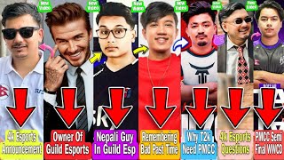 4k Dai About 4k Esports Announcement  Nepali Guy In PMGC Invited David Beckham Team😱T2kHyozuPMCC [upl. by Asseralc]