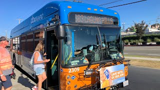 OC Fair Express Route 683 Eastbound OC Fair to Laguna Hills Full Route [upl. by Joachima]