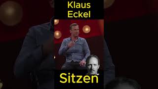 Klaus Eckel  Sitzen lustig lachen genial witzig humor satire kabarett komisch deutsch [upl. by Lleuqar660]