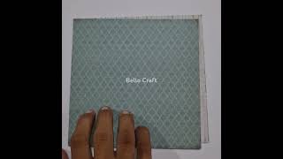 Pattern Papers 6x6 inch 24 sheets Bello Craft [upl. by Kendricks]