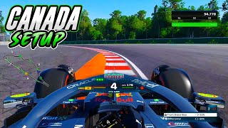 F1 22 CANADA HOTLAP  SETUP 109264 [upl. by Ytima]