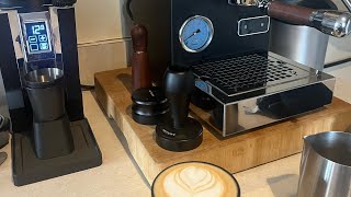 Profitec Go  Espresso  Latte workflow [upl. by Iffar68]