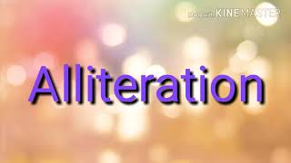 What is Alliteration  Figure of speech [upl. by Nisen]