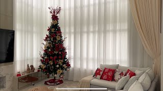 PRIMEIRA ARVORE DE NATAL na mansão nova 🎄 [upl. by Ahsienaj247]