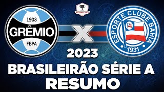 Suárez brilha Grêmio vence Bahia e se mantém vivo na luta pelo título [upl. by Leruj526]