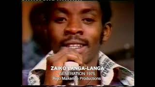 ZAIKO LANGALANGA LES MERVEILLES DU PASSE 1975 [upl. by Hallee]