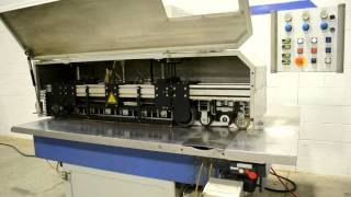 Furniertechnik LZMLA 1000 Longitudinal Veneer Splicing Machine [upl. by Camilla344]