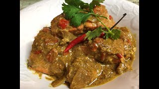 SHAILS KITCHEN MADRAS CURRY SALMON  CURRY FISH [upl. by Hermie]