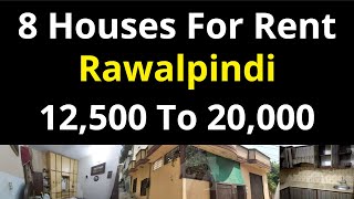 8 Houses For Rent Rawalpindi  12500 To 20000 [upl. by Reste517]