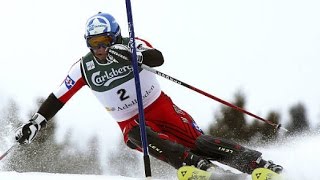 Rainer Schönfelder wins slalom Adelboden 2004 [upl. by Rudolf]