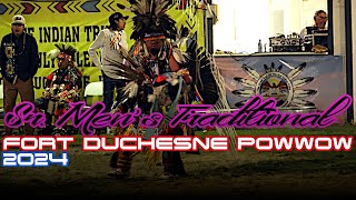 Sr Mens Traditional  SNL Fort Duchesne Powwow 2024 [upl. by Corotto]