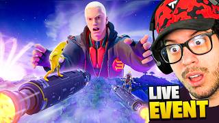 FORTNITE CHAPTER 5 BIG BANG EVENT Eminem LEGO Racing [upl. by Birchard]