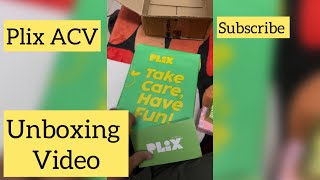 Unboxing Plix ACV  fat loss journey 💕💥 [upl. by Torr644]