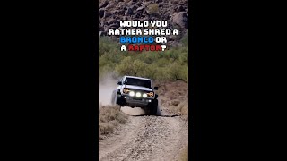 Ford Bronco Raptor Shredding shorts [upl. by Acined]