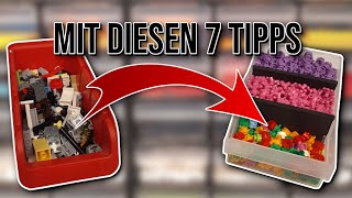 Wie soll man LEGOSteine sortieren🤔 Tutorial zum LEGO Sortieren [upl. by Rede906]