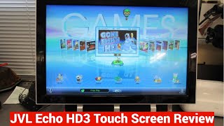 Arcade Bar Merit JVL ECHO HD3 Touchscreen Touch Screen Gaming PC Review  Over 150 Games [upl. by Olegnaed]