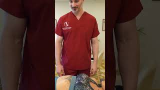 Huge STERNUM Adjustment  Wait for it 😱 chiropractor short [upl. by Maletta732]