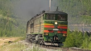 quotБАМ2007quot Часть 3  quotBAM2007quot Part 3 Railway travel RZD Taksimo Kodar [upl. by Lancelot]