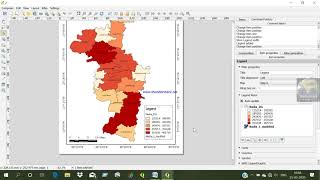 How to prepare choropleth map in QGIS Software [upl. by Domeniga]