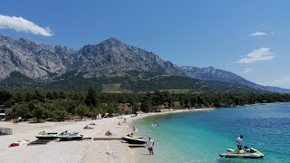 Baška Voda Croatia Makarska Riviera June 2024 🍹😎 [upl. by Atteloj]