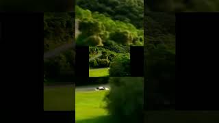 Vidéo dune voiture qui roule dans la campagne [upl. by Hakilam191]