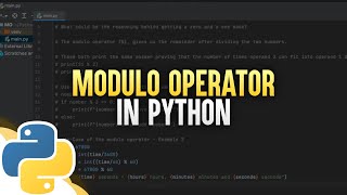 Modulo Operator In Python [upl. by Assilam]