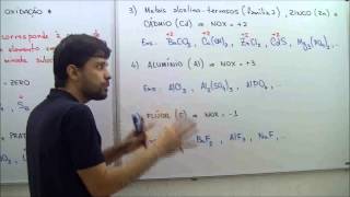 AULA QUÍMICA NÚMERO DE OXIDAÇÃO  PARTE 1  AGO13  PROF ASSENOFF [upl. by Peoples]