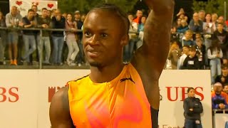 Akeem Blake 996 DESTROYS Men’s 100m Final  Galà dei Castelli 2024 [upl. by Ellehcen]