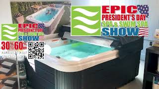 Epic Presidents Day Spa amp Swim Spa Show in North Carolina [upl. by Aynwad]