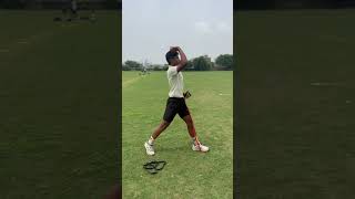 Unique NonBowling Arm Drill 💯🔥  shorts fastbowling cricketlover shortsvideo [upl. by Herwin]