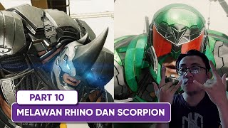 PART 10 Rhino dan Scorpion Keterlaluan II Marvel Spiderman Remastered [upl. by Anegue]