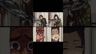 Demon slayer memes 😂🤣shortvideo anime demonslayer [upl. by Kussell]