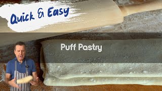 Quick and Easy Puff Pastry Recipe [upl. by Bonar]