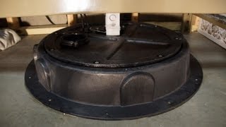 DIY Radon Fan amp Sump Cover Mitigation Install [upl. by Hildebrandt]