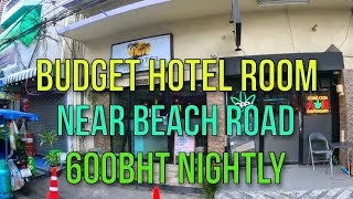 EXCELLENT LOCATION SOI 7 PATTAYA BUDGET HOTEL NEAR BEACH ROAD REVIEW  A7 Hotel  600BHT NIGHTLY [upl. by Scrivenor]