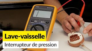 Comment Changer un Pressostat de LaveVaisselle [upl. by Yrakcaz]