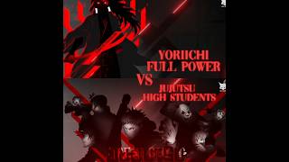 Yoriichi full power VS Jujutsu high students and cursed spirits jjk ds jujutsukaisen demonslayer [upl. by Ellehcram]