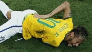 Brazil striker Neymar out of World Cup after back injury [upl. by Camella517]