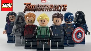 Marvel Studios’ Thunderbolts Custom Lego Minifigure Showcase [upl. by Anavi]