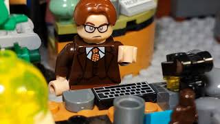 Jim impersonates Dwight Lego the office stop motion [upl. by Demb]