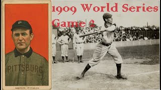 1909 World Series Game 2 Tigers vs Pirates APBA Baseball Classics [upl. by Ahtnammas]