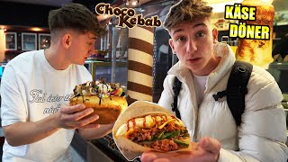 Ich TESTE die VERRÜCKTESTEN DÖNER in BERLIN 🥙  Top Food Trends Berlin  TomSprm [upl. by Crockett173]