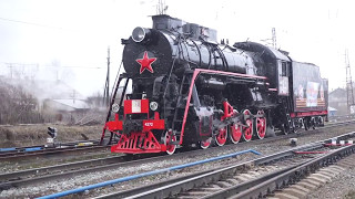 How Russian locomotive class L works Как работает паровоз серии quotЛquot [upl. by Alyn]