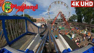 Kiddy Coaster 4K POV  Playland Park Rye NY [upl. by Mike]