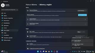 INSTALAR O AGREGAR TECLADO EN INGLES EN WINDOWS 11 [upl. by Cattan]