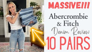 Every style of Abercrombie Jeans  TryOn Haul [upl. by Marcella]