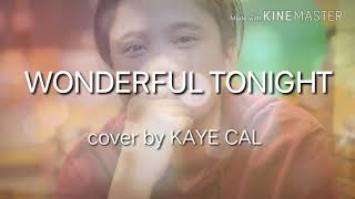 KAYE CAL Ezra Band  Wonderful Tonight Lyric Video [upl. by Florri]